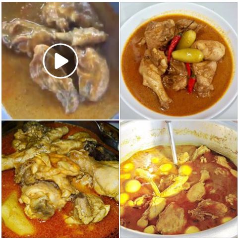 Gulai Ayam Kelantan Style Simple  Koleksi Resepi Emak