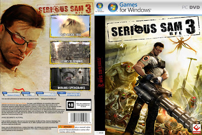 Jogo Serious Sam 3 - BFE PC DVD Capa