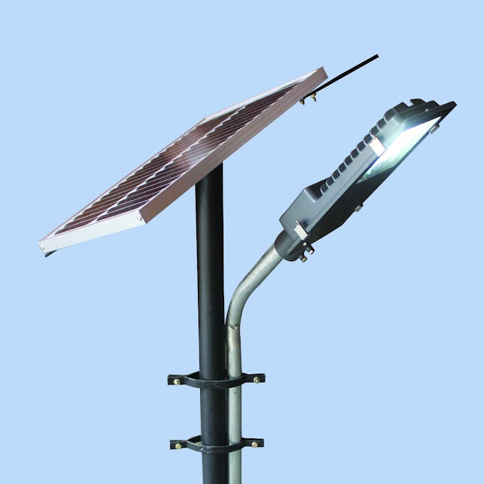 8 watt LED Solar Street Light in Hyderabad - 100% Made in India with 1 year Warranty