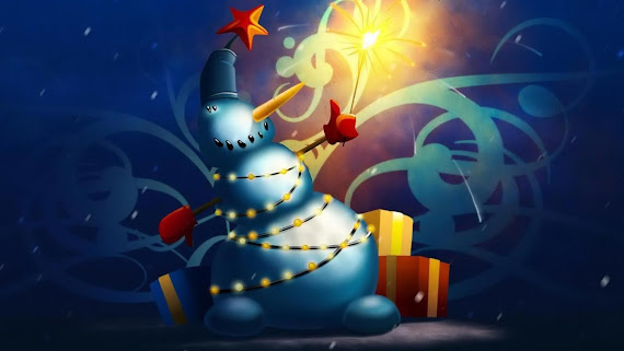 download besplatne Božićne pozadine za desktop 2560x1440 čestitke blagdani Merry Christmas svjećice za bor prskalice