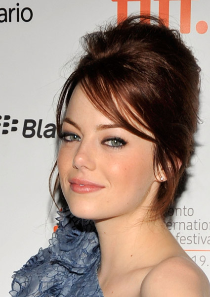 emma stone easy a hair. emma stone easy a premiere