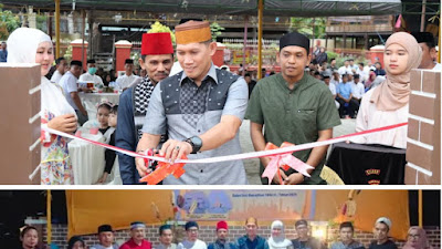 Penghujung Ramadan Kapolres Sidrap Gelar Bukber di Rumah Pribadinya, di Baranti Sidrap 