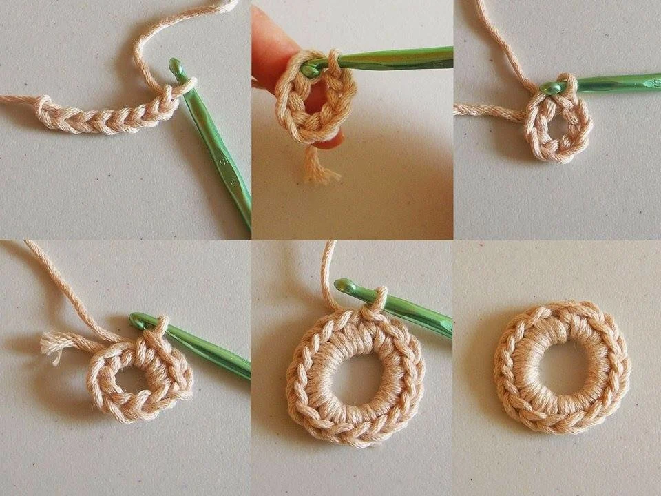 Tutorial cadena al crochet para bisuteria