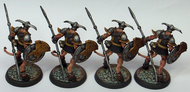 Nova Aetas Primaevi Miniatures Painted Faun Warrior