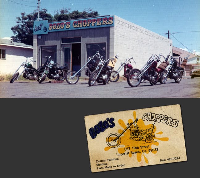 Bozo's Choppers Imperial Beach CA Somebody lives near there does it