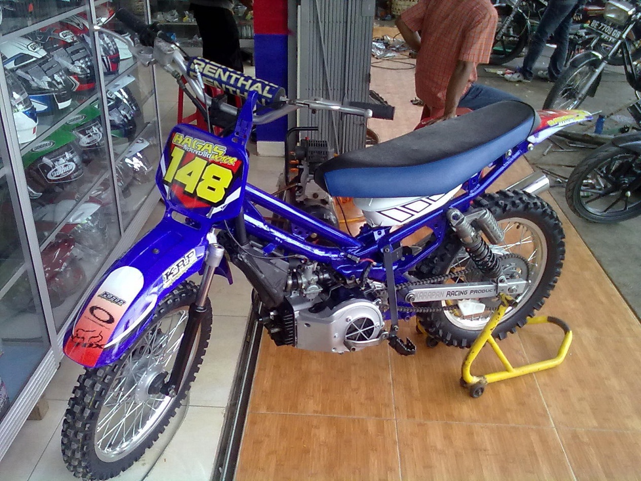 Gambar Modifikasi Motor Trail Bebek Fiz R Terbaru Ind Modified