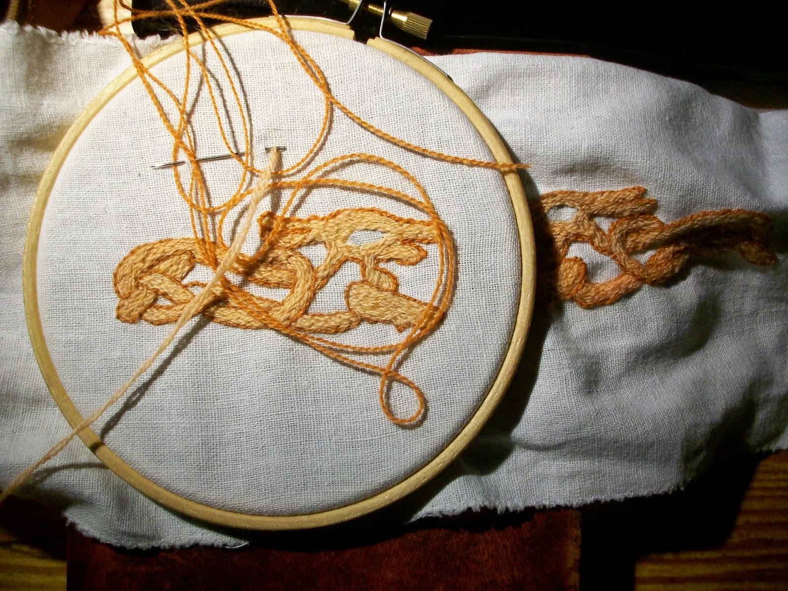 Sew Impossible Viking embroidery 