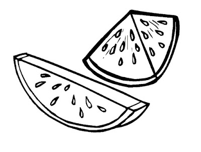 Desenhos de Frutas para Colorir