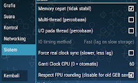 Cara setting ppsspp agar tidak lemot