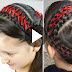 Learn - How To Create Easy Braid Headband Corset Hairstyle, See Tutorial