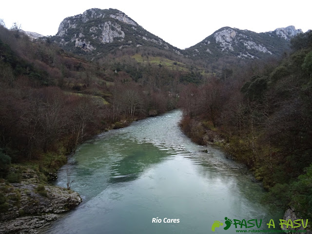 Río Cares desde Puente La Vidre