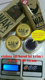 Jual Wak Doyok Original di Surabaya Cream Menumbuhkan Rambut, Alis, Kumis, Jambang, Jenggot, dan Bulu Dada.