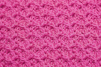 5 - Crochet Imagen Puntada a relieve sencilla por Majovel Crochet