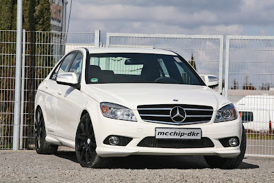 2009 Mcchip Mercedes C-Class White-Series