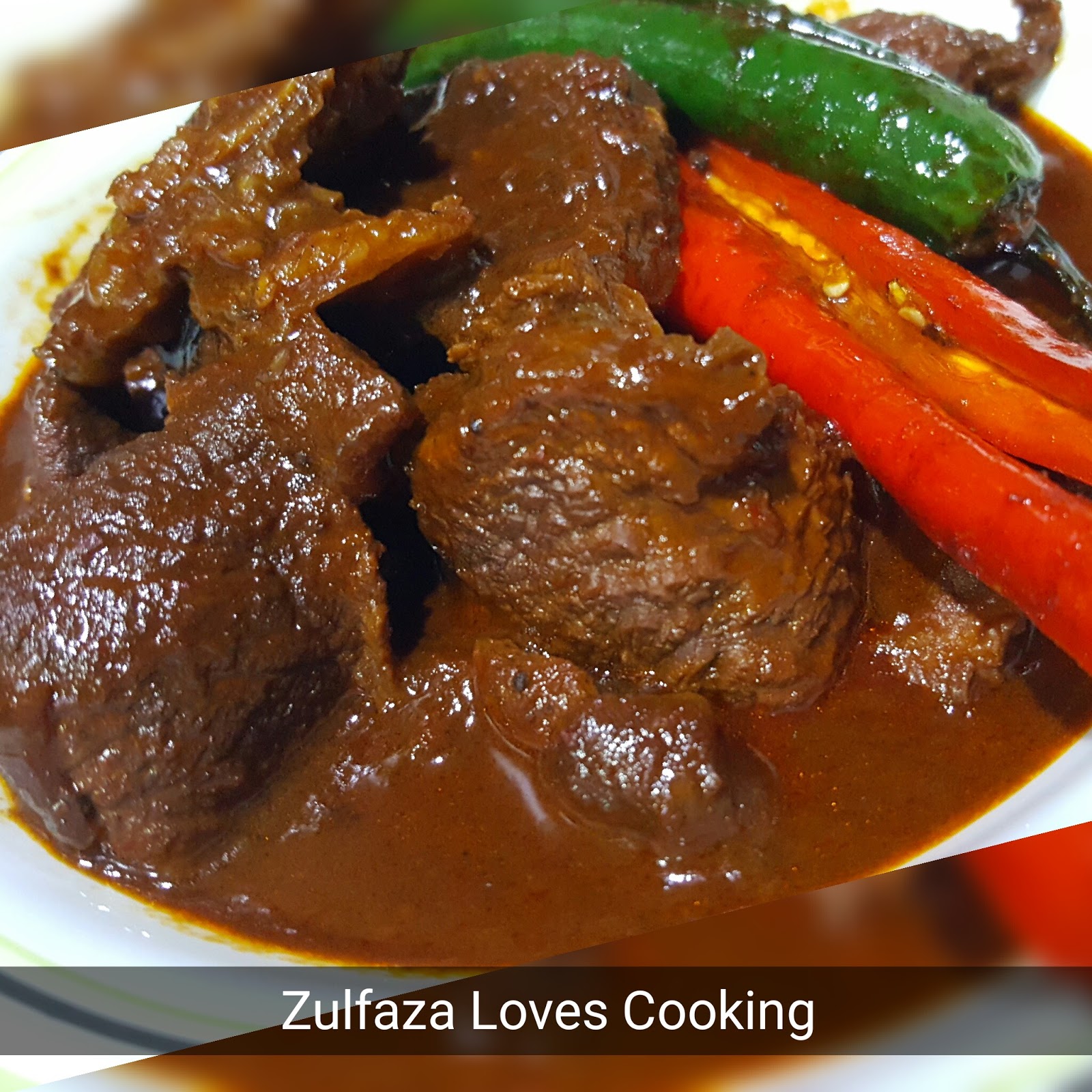 ZULFAZA LOVES COOKING: DAGING MASAK HITAM VERSI 3