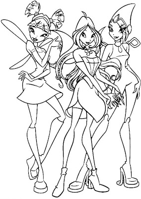 fairy coloring pages