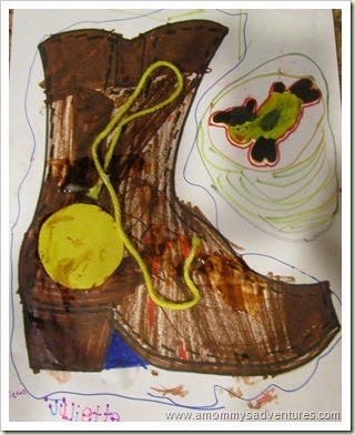 Decorating Cow Girl Boots