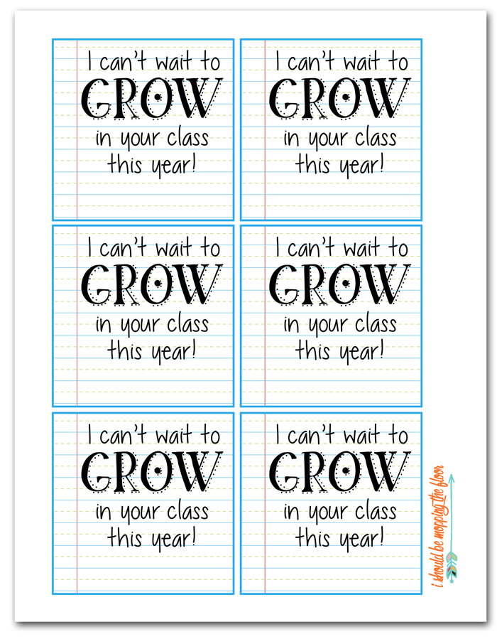 Budget Friendly Back to School Teacher Gifts with Free Printable Gift Tags