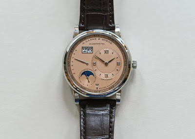 Guide of A. Lange & Söhne Lange 1 Perpetual Salmon 18K Pink Gold Dial 41.9mm 345.056 Replica 2