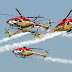 IAF Sarang Team Displays Aerobatics At Bahrain International Airshow