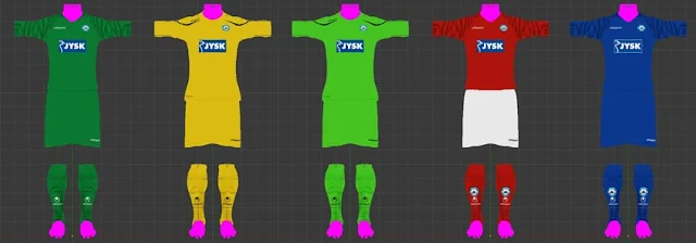 Silkeborg Kits 2022-2023 For PES 2013