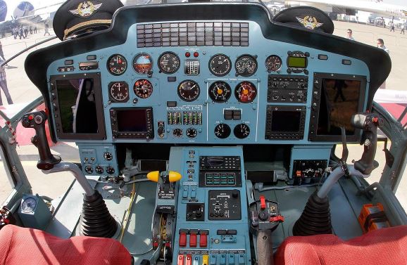 Kamov Ka-31 Helix cockpit