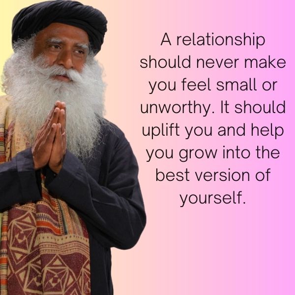 sadhguru quotes on relationship