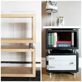 Target Nightstand Makeover, Bliss-Ranch.com