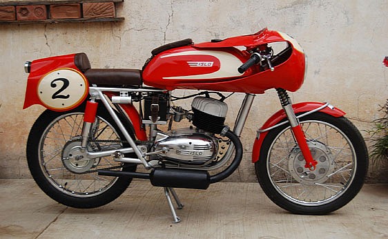 1958 Islo Racer | Custom 1958 Islo Racing bike | vintage motorcycles | Vintage motorcycles sale | Isidoro Lopez  Isidoro Lopez was a Mexican manufacturer of small-displacement motorcycle