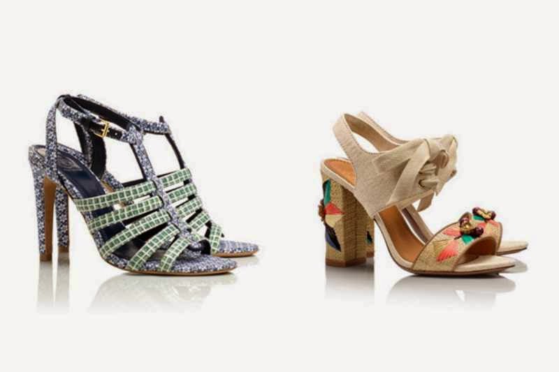 Home Â» Shoes Â» Shoes and sandals of the signing of the Tory Burch ...