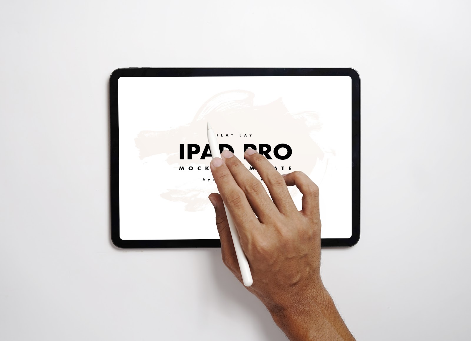 Download Free Download DEMO iPad Pro Flat Lay Composition Mockup ...