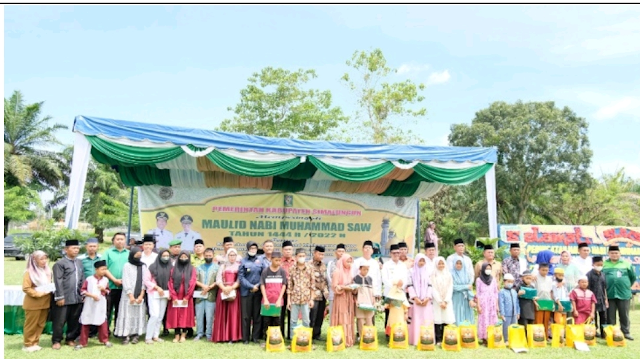 Peringati Maulid Nabi SAW, PT KINRA Santuni Anak Yatim