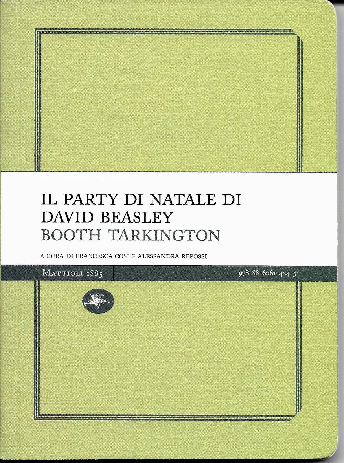 Il party di Natale di David Beasley-Booth Tarkington-Traduzione di Francesca Cosi e Alessandra Repossi - copertina