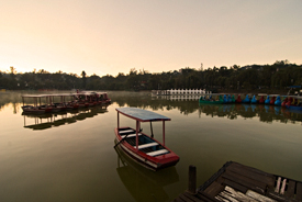 Burnham Park in Baguio City