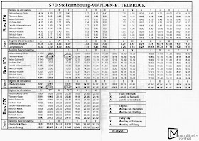 horários de trem e ônibus de Luxemburgo para Vianden