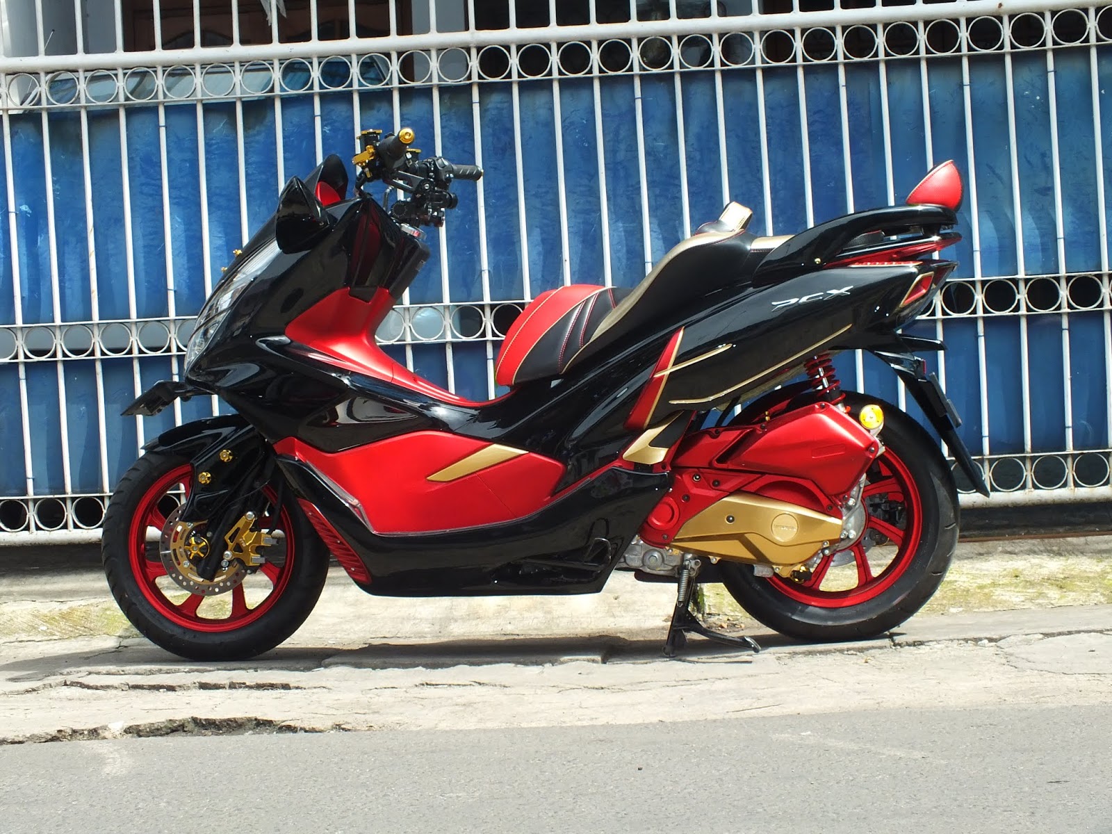 Modifikasi Jok Motor Jok Honda Pcx Lokal Abs Pesanan Mr Agus Jakarta