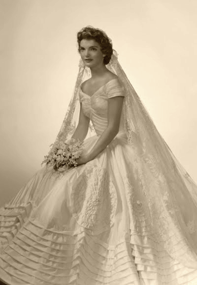 Jacqueline Kennedy's wedding dress will probably always be the gold standard