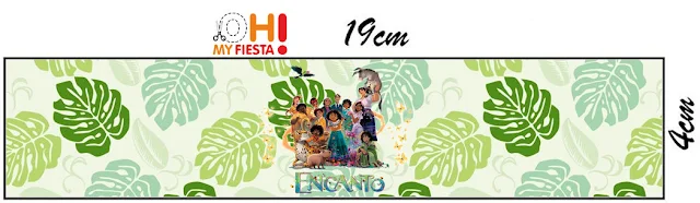 Madrigal Family, Encanto Movie: Free Download Candy Bar Labels.