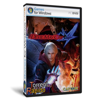 Download Da Capa 3D Do Game Devil May Cry 4 (PC) BY Torrent Rápido!!!