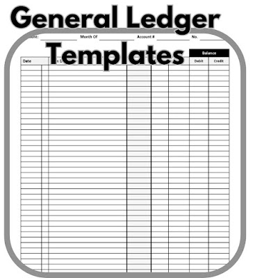 ownload Free General Ledger Templates In excel Format