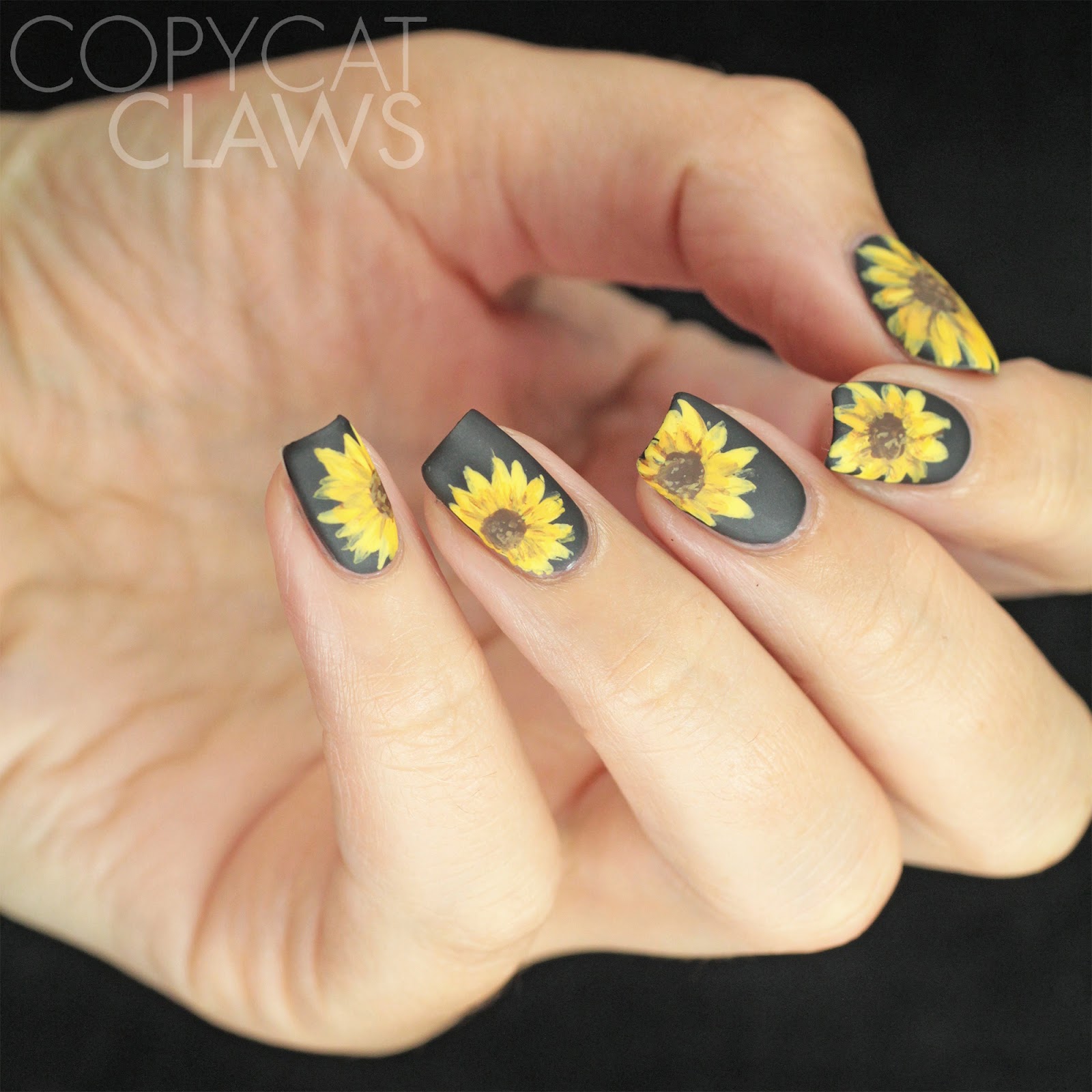 52 Sunflower Nail Art and Designs for 2022 - Nerd About Town | Sunflower  nail art, Sunflower nails, Nails