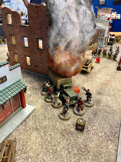 A 28mm early WW2 Bolt Action game pitting a Chinese warlord against Soviet Russians  for control of a border town