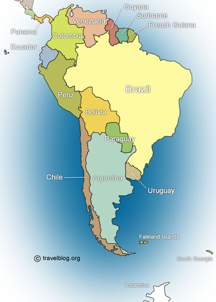 South America--Our Next Stop