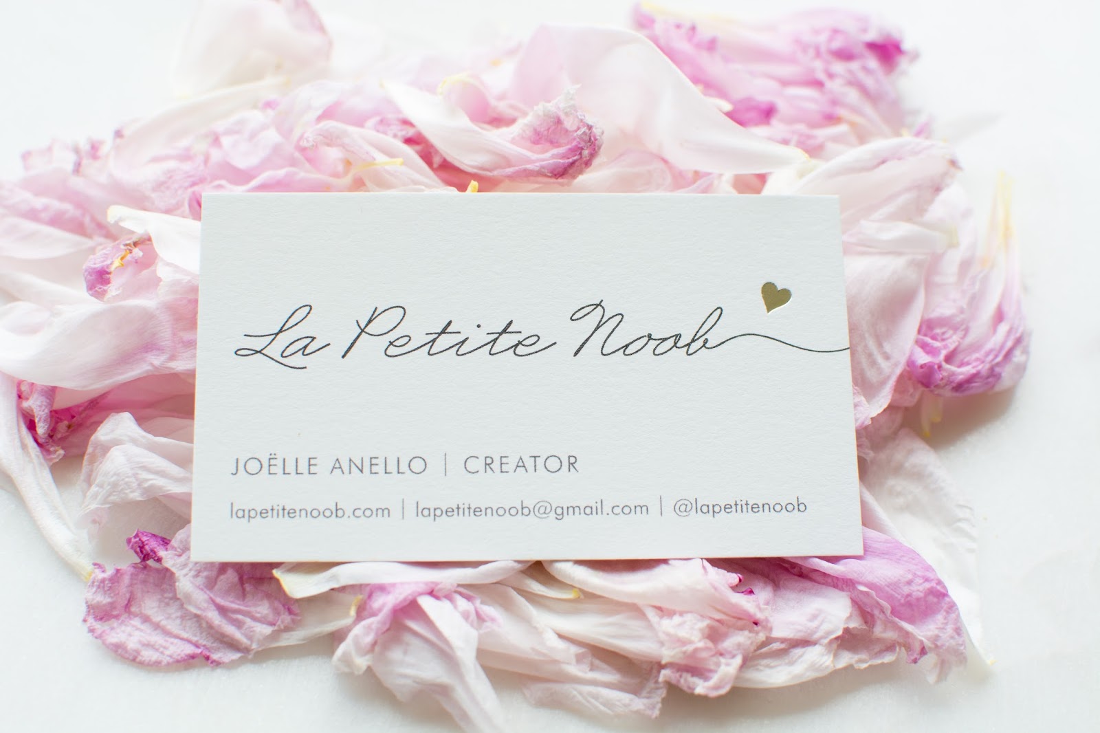 Blog Tips - My Blogging Business Cards from Minted | La ...