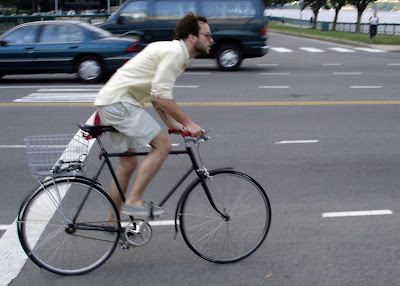 Boston cyclist