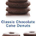 Classic Chocolate Cake Donuts