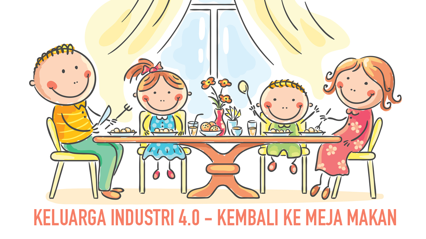 75 Koleksi Gambar Kartun Keluarga Di Meja Makan Gratis Terbaru