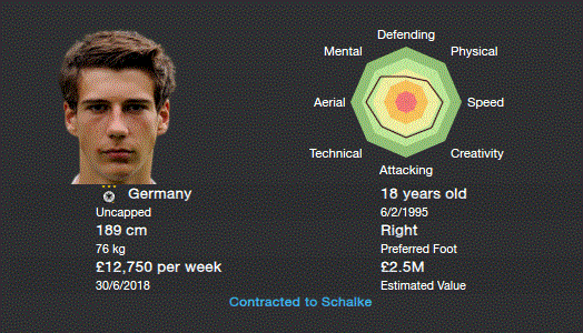 Leon Goretzka - FM 2014 Wonderkid Review