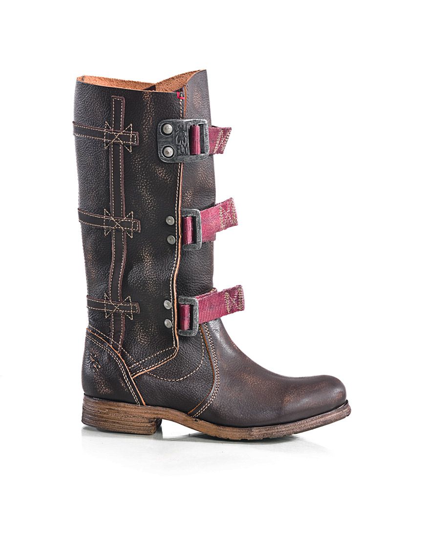 Women's Brown Swope Boots by Fly London