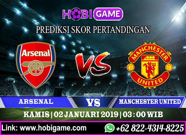 PREDIKSI ARSENAL VS MANCHESTER UNITED 2 JANUARI 2020